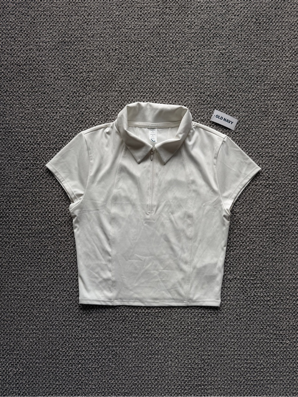 Old Navy Cropped Polo New